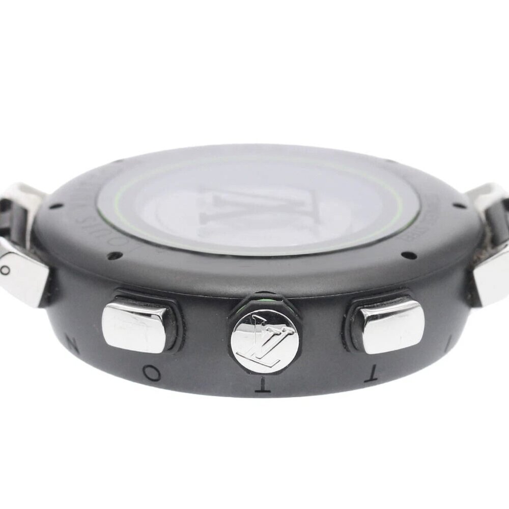 LOUIS VUITTON Tambour Damier Graphite Lace QA130 Automatic Men's Watch_879163 - Picture 3 of 6